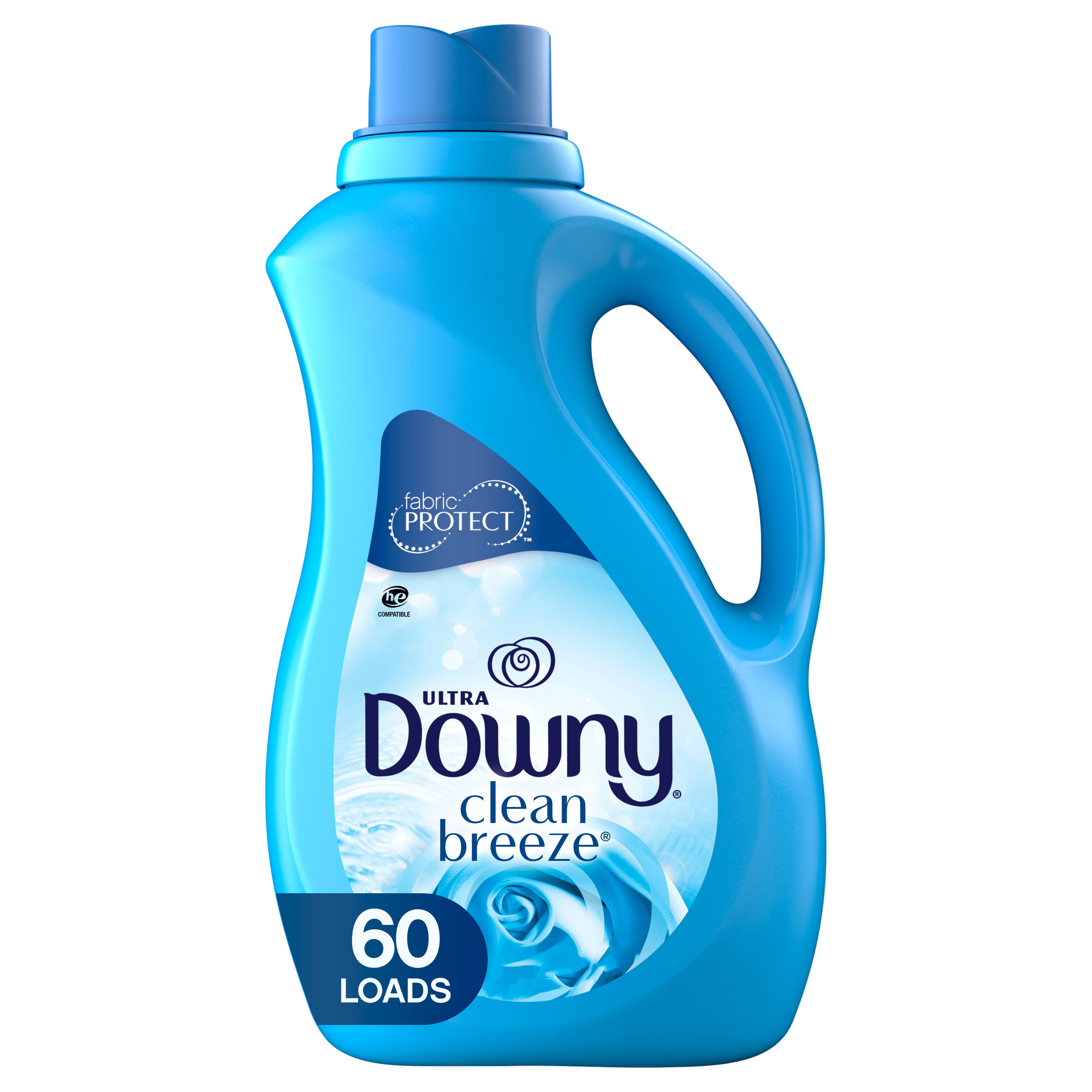 Downy Clean Breeze, 60 Loads Liquid Fabric Softener, 51 fl oz 
