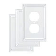 thumbnail image 2 of Franklin Brass W35059V-PW-C Classique Perlé Duplex Simple (3 Pack), Blanc, 2 of 5