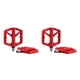 thumbnail image 4 of Advancent Pedales Stamp-1 Pedales resistentes a la corrosión y superficie antideslizante Fácil ciclismo Pedales de bicicleta ultraligeros Rojo Talla única 2Conjunto, 4 of 6