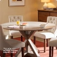 thumbnail image 2 of Finch Alfred Round Dining Table Rustic Beige, 2 of 8