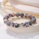 thumbnail image 3 of QUTETN Of Anxiety In Women And Men Bracelet Crystal Bracelet Chakra Bracelet Rose Quartz Crystal And Of Stone Jewelry Yoga Beads Bracelet Calm Stretch Bracelet Stress Relief Gifts For Men And Women, 3 of 4