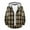 Khaki, variant on VerPetridure Men's Hooded Shirt Jacket Flannel Shirts Quilted Lined Long Sleeve Casual Buffalo Plaid Button Down Shirt Winter Warm Coat