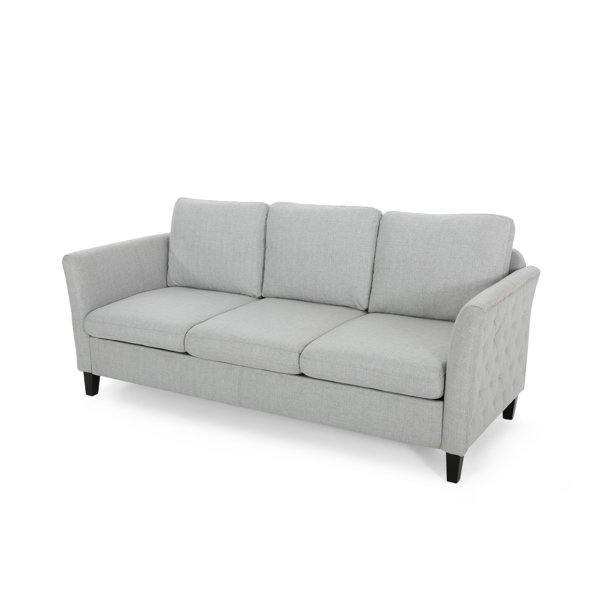 Christopher Knight Home Clostermen Traditional Fabric Sofa By Com Clostermen Traditional Fabric Sofa, Parisian White Leather Sofa Chair By Christopher Knight Home Collection