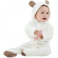 thumbnail image 1 of Body pour Bébé Pyjama pour Nourrisson Combinaison à Capuche pour Enfants Veste pour Tout-Petit, 1 of 8