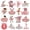 A, variant on Hzzsbu 16 Pcs Dance Ballet Embroidered Patches Applique Iron On Shirts Backpacks Clothing Hat Shoe Repair Phone Decor DIY Accessory