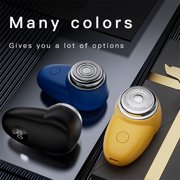 Ruiboury ABS Electric Shaver Impact-Resistant Scratch-Proof Durability Non-deforming Portable Electric Shaver black