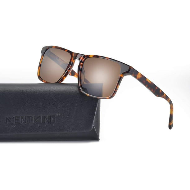 Men’s rectangular Square Sunglasses Scratch Resistant Designer Handmade  Acetate Horn Rimmed Overiszed