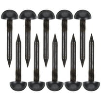 10 Pcs Door Decorative Nails Thumb Tacks Anchors Cork Decoration Black