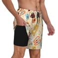 thumbnail image 3 of Daiia Summer Travel Mens Swim Trunks Swim Shorts Quick Dry Swim Shorts with Mesh Lining Pockets-X-Large, 3 of 9