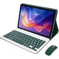 thumbnail image 1 of Xiaomi Redmi Pad 2 2025 Funda con Teclado de 11" con Teclado y Mouse QWERTY (Verde), 1 of 4