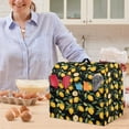 thumbnail image 6 of FOR U DESIGNS Lemon Leaf Kitchen Aid Mixer Cover with Pocket Foldable Protective Stand Mixer Covers Dust Cover Compatible with Kitchen Aid 6-8 Quart Bowl Lift - S, 6 of 8