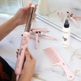thumbnail image 2 of L'ANGE HAIR Le Pirouette 25MM Titanium Rotating Curling Iron Self-Rotating Curler | Premium Titanium 1 Inch Barrel | Blush, 2 of 8