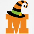 thumbnail image 3 of CafePress - Halloween Letter M Witch Monogram Kids Baseball Je - Kids Cotton Baseball Jersey, 3/4 Sleeve Shirt, 3 of 4