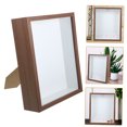 thumbnail image 4 of unbranded 1Set Brown Glass Density Board Rectangular Tickets Storage Box for Adults Home Bookshelf Study Room Kitchen Table, 4 of 8