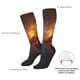 thumbnail image 4 of Fotbe Red And Blue Fire Dragon E Calcetas Divertidas Estampadas para Hombre y Mujer, Calcetas de Algodón hasta la Rodilla para Caminar, Correr, Enfermería y Embarazo, 4 of 6