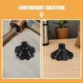 thumbnail image 3 of ELAYARD 4Ud Protectores Antihundimiento Para Patas De Exterior Plástico Negro, 3 of 8