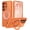 Orange, variant on 360 Spin Magnetic Stand Case for Samsung Galaxy S26 Ultra - MagSafe Compatible, Military-Grade Shockproof Cover with Kickstand & Ring Holder, purple