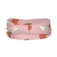 thumbnail image 2 of Yiaed Strawberry Print Sports Headbands,Moisture Wicking Workout Headband, Sweatband Headbands for Running,Cycling for Women and Men, 2 of 8
