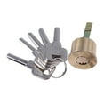 thumbnail image 2 of WRISTBIQUE Replacement Rim Cylinder Garage Door Lock Metal 1Pack, 2 of 8