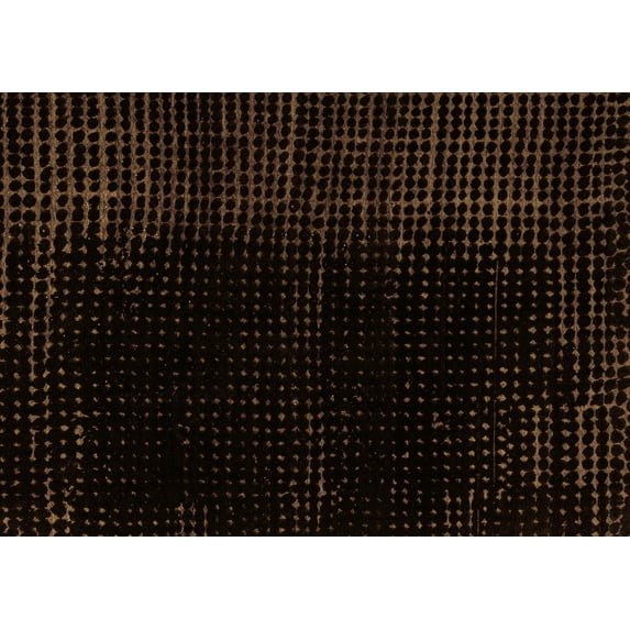 Ahgly Company Indoor Rectangle Abstract Orange Modern Area Rugs, 8' x 10'