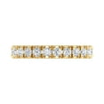 thumbnail image 3 of 1/2 Carat Round Diamond Wedding Band Ring in 14K Yellow Gold (Ring Size 9.75), 3 of 6