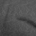 thumbnail image 1 of oneOone Velvet Gray Fabric Abstract Sewing Craft Projects Fabric Prints By Yard 58 Inch Wide, 1 of 4