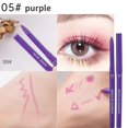 thumbnail image 1 of Delineador de ojos impermeable de larga duración, delineador de ojos fácil, 5 colores, azul, negro, marrón( 05 Purple, 1 of 5