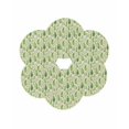 thumbnail image 7 of 15 Inch Round Placemats Set of 6, Spring Leavse Non Slip Heat Insulation PP Table Mats, Pastoral Garden Botanical Rustic Burlap Washable Place Mats for Kitchen Dining Party Table Decor, 7 of 7