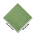 thumbnail image 2 of Hgallory Creative Patchwork Carpet Polyester Floor Mats for Bathroom Living Room Kitchen, Solid Color Non-Slip Household Shower Bath Rug Modern Style Home Decor, 1PC, 20"x20", Green, 2 of 6