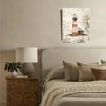 thumbnail image 4 of Rustic Lighthouse Wall Art Canvas Lighthouse Abstract Painting Wall Decor Framed Posters Home for Living Room Bedroom Bathroom Decoration 12x16 inch, 4 of 6