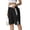 AF06-Black, variant on VV AVEORS Women Active Cargo Shorts Straight Leg High Waist Striped Shorts Workout Athletic Hiking Outdoor Trousers With Pockets Brown L
