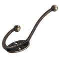 thumbnail image 6 of fankhu 5pcs Bronze Wall Hook Non-slip Rustic Robe Hooks Sturdy for Clothes Bag Coat Hat, 6 of 8