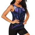 thumbnail image 2 of Balery Fantasy Dragon In Cathedral Camiseta sin mangas estampada ligera para mujer, tops de entrenamiento sin mangas, camisetas de yoga transpirables de secado rápido.-Medium, 2 of 7