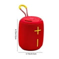thumbnail image 3 of Pompotops Portable Bluetooth Speakers TWS,Enchanting Bluetooth Pendant Speaker Companion For Cycling Hiking with Colorful Lights Card Slot and TWS Functionality Ideal Backpack Accessory, 3 of 8