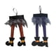 thumbnail image 1 of HWRETIE Decoración de piernas de bruja para Halloween,2 piezas de adornos para ventanas y puertas,piernas de bruja para festivales,decoración de habitaciones y porches de Halloween, 1 of 9