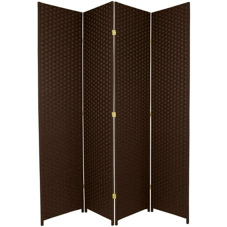 - 7' Tall Woven Fiber Room Divider