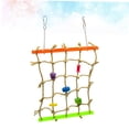 thumbnail image 3 of OULII 1Pack Bird Playground Rope Net for Indoor Play and Climbing, 3 of 8