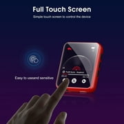 32GB MP3 Player JOLIKE Portable MP3 Player with FM Radio Bluetooth 5.0 Touch Screen