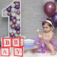 thumbnail image 4 of 4pcs Baby Balloon Box Baby Shower Party Scene Layout Props Baby Shower Decoration, 4 of 8