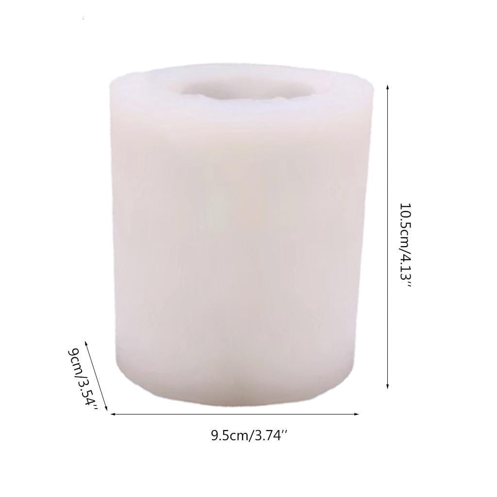 HannLk 3D Candle Silicone Molds Handmade Soap Ornaments Moulds DIY Soap Candles Moulds