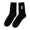 thumbnail image 2 of ToyKingdee Fuzzy Dog Socks, Cute Winter Soft Home Sleeping Slipper Socks, Warm Thick Cozy Slouchy Plush Sock for Women, 2 of 7