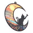 thumbnail image 3 of Attrape-soleil pour Chat Vitrail Suspendu Vitrail Vitrail Attrape-Soleil Chat Commémoratif Attrape-Soleil Vitrail Vitrail Suspendu Vitrail Coloré Imprimé Acrylique Ornements Suspendus pour, 3 of 7