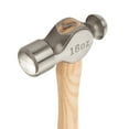 thumbnail image 3 of ESTWING Sure Strike Ball Peen Hammer - 16 oz Metalworking Tool with Forged Steel Head & Hickory Wood Handle - MRW16BP, 3 of 4