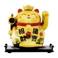 thumbnail image 4 of Lucky Cat Ornament Office Solar-Powered Vivid Automatic Waving Car-Mounted, 4 of 11