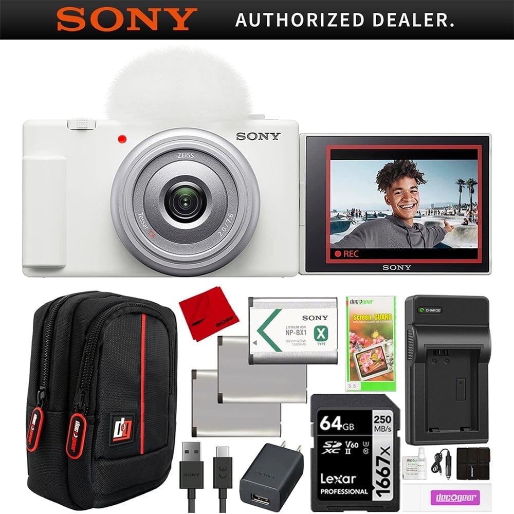 Sony ZV-1 20.1MP Compact Camera with Optical Zoom for Photography