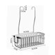 thumbnail image 2 of Estantería de baño de aluminio sin taladrar, estante de ducha con soporte para champú, cesta organizadora de almacenamiento para baño., 2 of 5
