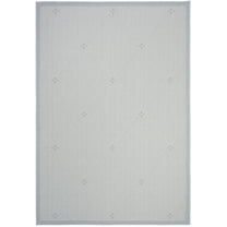 SAFAVIEH Martha Stewart Yimani Indoor Diamond Trellis Indoor/Outdoor Area Rug, Silver/Grey, 4'5" x 6'5"