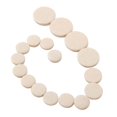 thumbnail image 4 of thinsony 17 Pcs/ensemble Coussinets de Remplacement pour Clarinette Basse pour Pièces d'Instruments à Vent en Bois, 4 of 9
