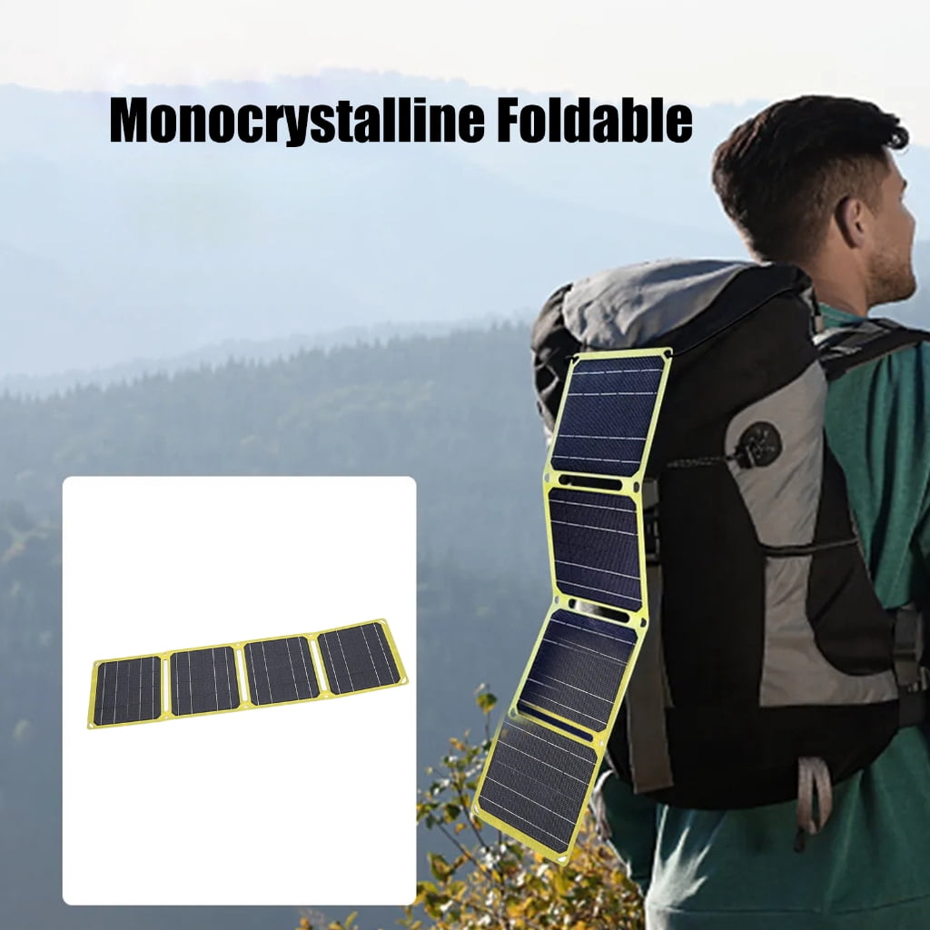 Sturdy 40W Foldable Solars Panel ETFE Materials for Outdoor Casual Use