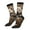 2 Black-1, variant on Cute Fallen Leaf Koala Crew Socks for Men & Women, Breathable Casual Athletic Ankle Socks